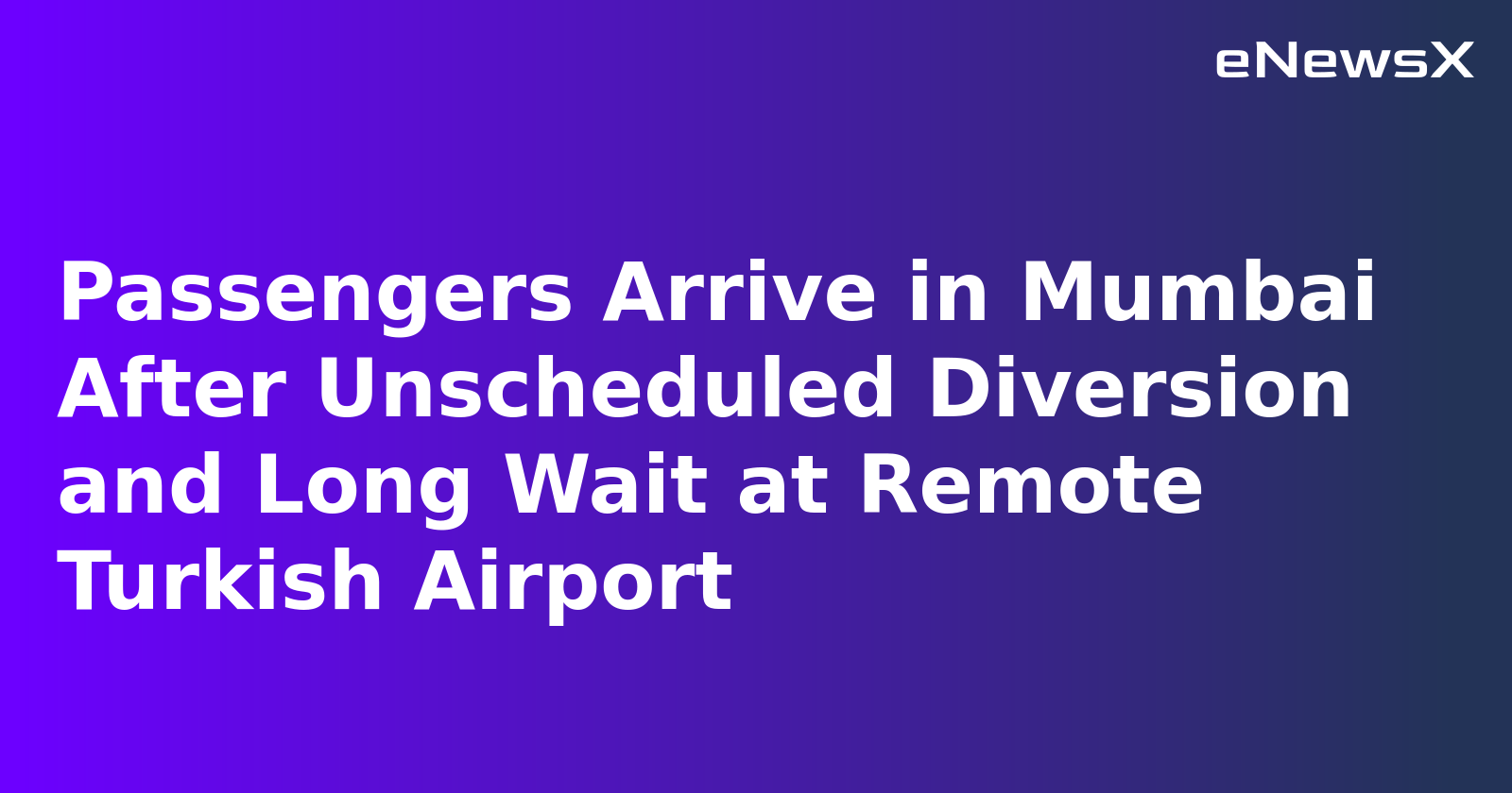 Virgin Atlantic Rescues Stranded Passengers in Turkey After 40-Hour Ordeal