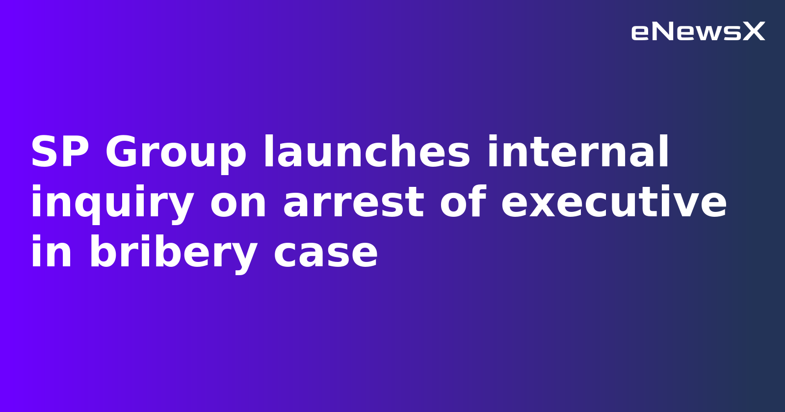 Shapoorji Pallonji Group Launches Internal Probe After Executive's Arrest in Bribery Case