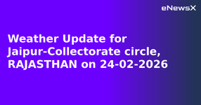 Weather Update for Jaipur-Collectorate circle, RAJASTHAN on 24-02-2026.webp