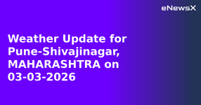 Weather Update for Pune-Shivajinagar, MAHARASHTRA on 03-03-2026.webp