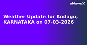Weather Update for Kodagu, KARNATAKA on 07-03-2026.webp
