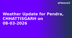 Weather Update for Pendra, CHHATTISGARH on 08-03-2026.webp