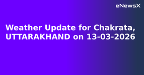 Weather Update for Chakrata, UTTARAKHAND on 13-03-2026.webp