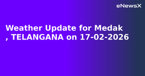 Weather Update for Medak
, TELANGANA on 17-02-2026.webp