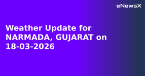 Weather Update for NARMADA, GUJARAT on 18-03-2026.webp