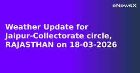 Weather Update for Jaipur-Collectorate circle, RAJASTHAN on 18-03-2026.webp