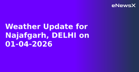Weather Update for Najafgarh, DELHI on 01-04-2026.webp