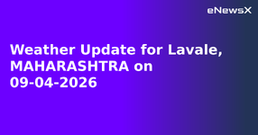 Weather Update for Lavale, MAHARASHTRA on 09-04-2026.webp
