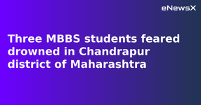 Three MBBS students feared drowned in Chandrapur district of Maharashtra.webp