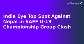India Eye Top Spot Against Nepal in SAFF U-19 Championship Group Clash.webp