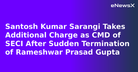 Santosh Kumar Sarangi Takes Additional Charge as CMD of SECI After Sudden Termination of Rame...webp