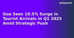 Goa Sees 10.5% Surge in Tourist Arrivals in Q1 2025 Amid Strategic Push.webp