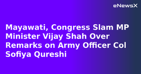 Mayawati, Congress Slam MP Minister Vijay Shah Over Remarks on Army Officer Col Sofiya Qureshi.webp