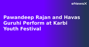 Pawandeep Rajan and Havas Guruhi Perform at Karbi Youth Festival.webp