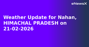 Weather Update for Nahan, HIMACHAL PRADESH on 21-02-2026.webp