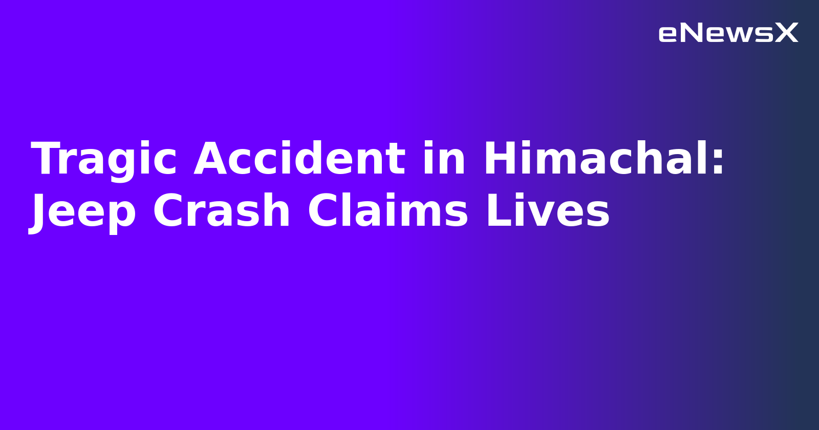 Tragic Accident in Himachal: Jeep Crash Claims Lives.webp