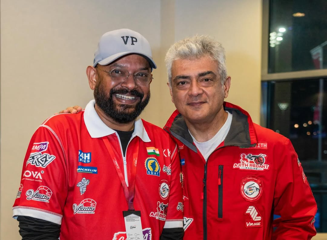 Yas Marina Track: Venkat Prabhu’s Remarkable Encounter with Ajith Kumar Racing.webp