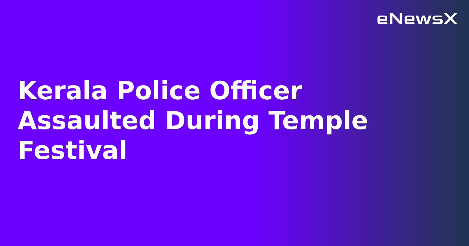 Kerala Police Officer Assaulted During Temple Festival.webp