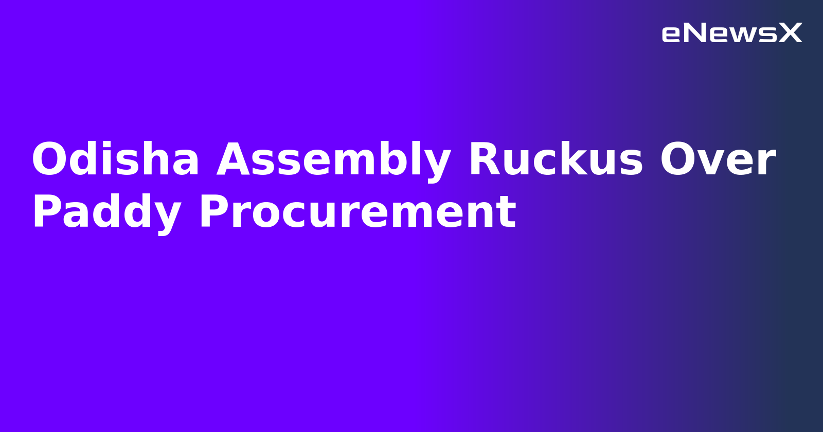 Odisha Assembly Ruckus Over Paddy Procurement.webp