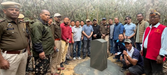 Assam-Arunachal Boundary Dispute Resolved with First Border Pillar Installation.webp