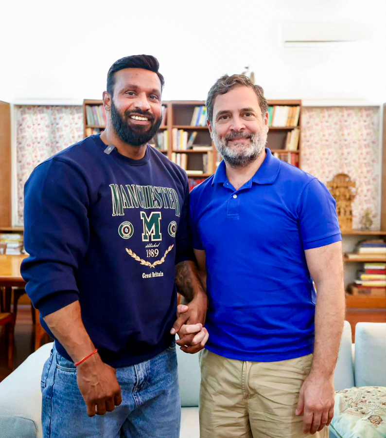Uttarakhand Activist 'Mohammad Deepak' Meets Rahul Gandhi, Discusses Community Tensions.webp Uttarakhand Activist 'Mohammad Deepak' Meets Rahul Gandhi, Discusses Community Tensions.webp