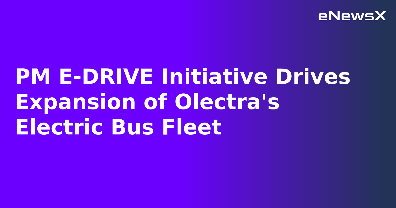 PM E-DRIVE Initiative Drives Expansion of Olectra's Electric Bus Fleet.webp