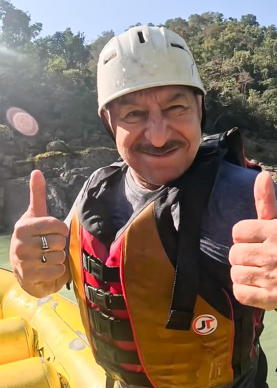 Veteran Actor Dalip Tahil Experiences Thrilling River Rafting Adventure.webp
