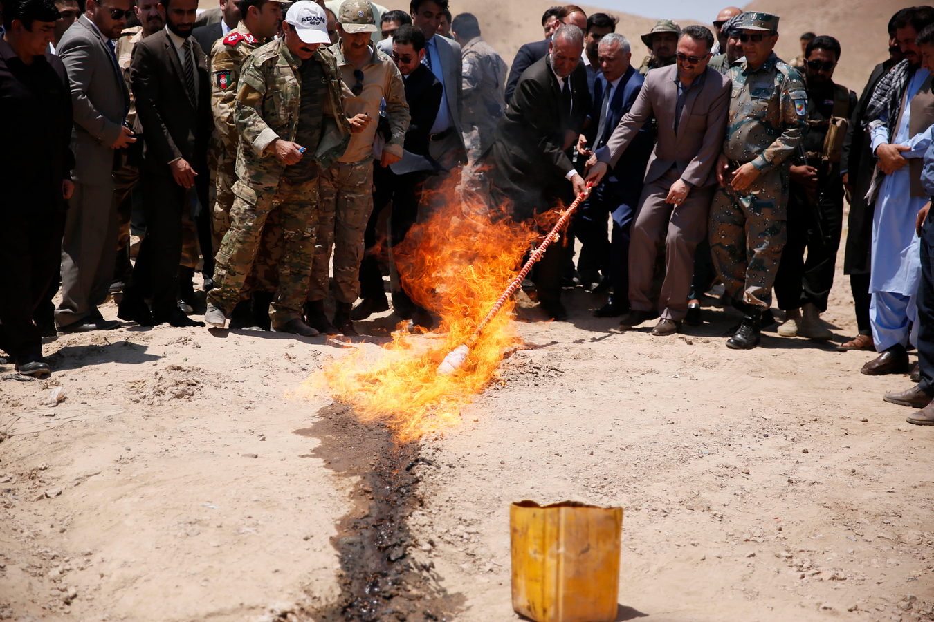 Narcotics Recovery: Police Seize Drugs in Several Afghan Provinces.webp