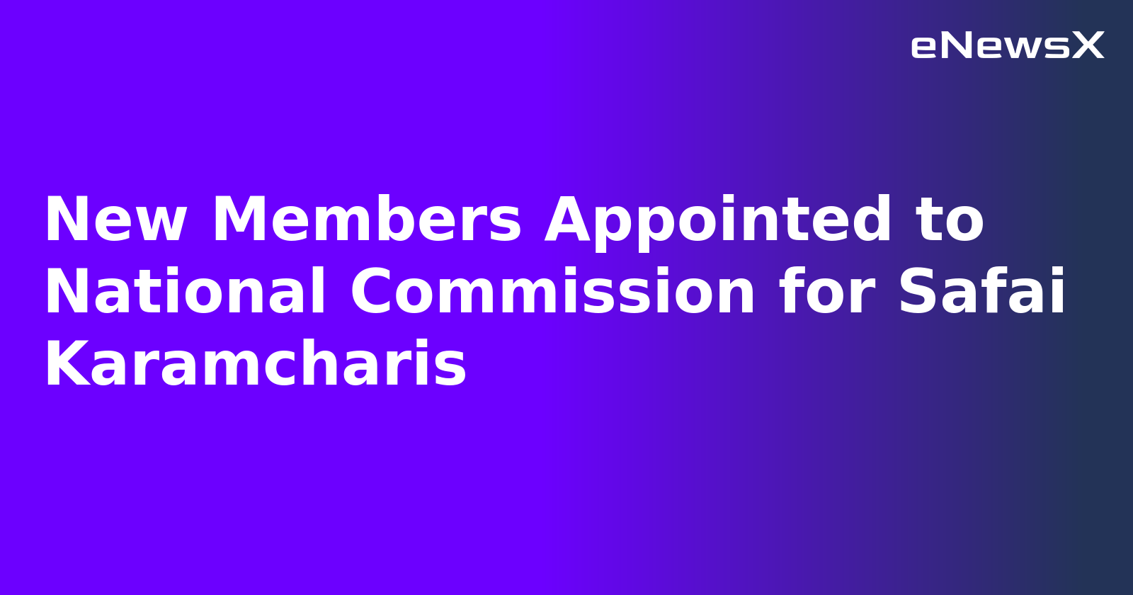 New Members Appointed to National Commission for Safai Karamcharis.webp