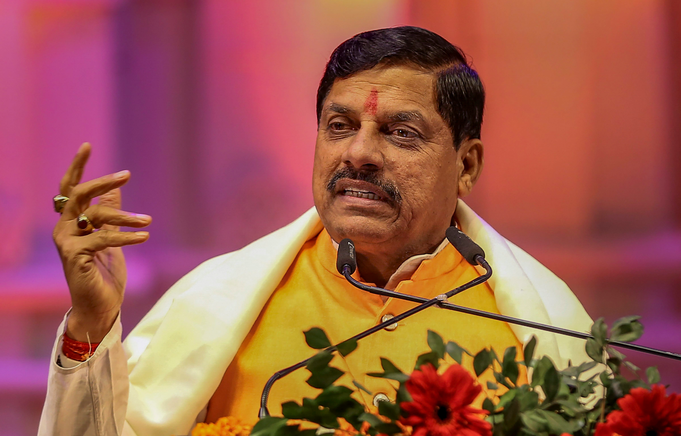 Nehru-Gandhi Family Prioritized Politics Over Nation: MP CM.webp