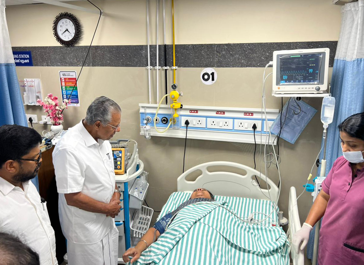 Kannur Incident: Congress MP Denies Attack on Health Minister.webp