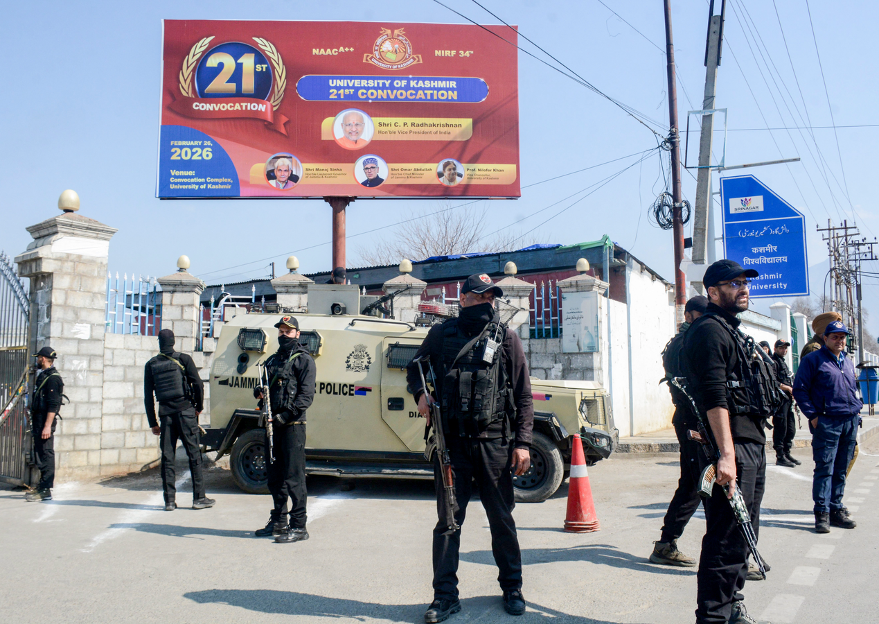 Kashmir University Convocation Marked by Tight Security.webp Kashmir University Convocation Marked by Tight Security.webp