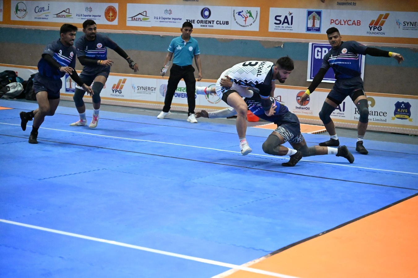 Haryana, UP, Delhi, and TN Lead at National Kabaddi C’ship.webp
