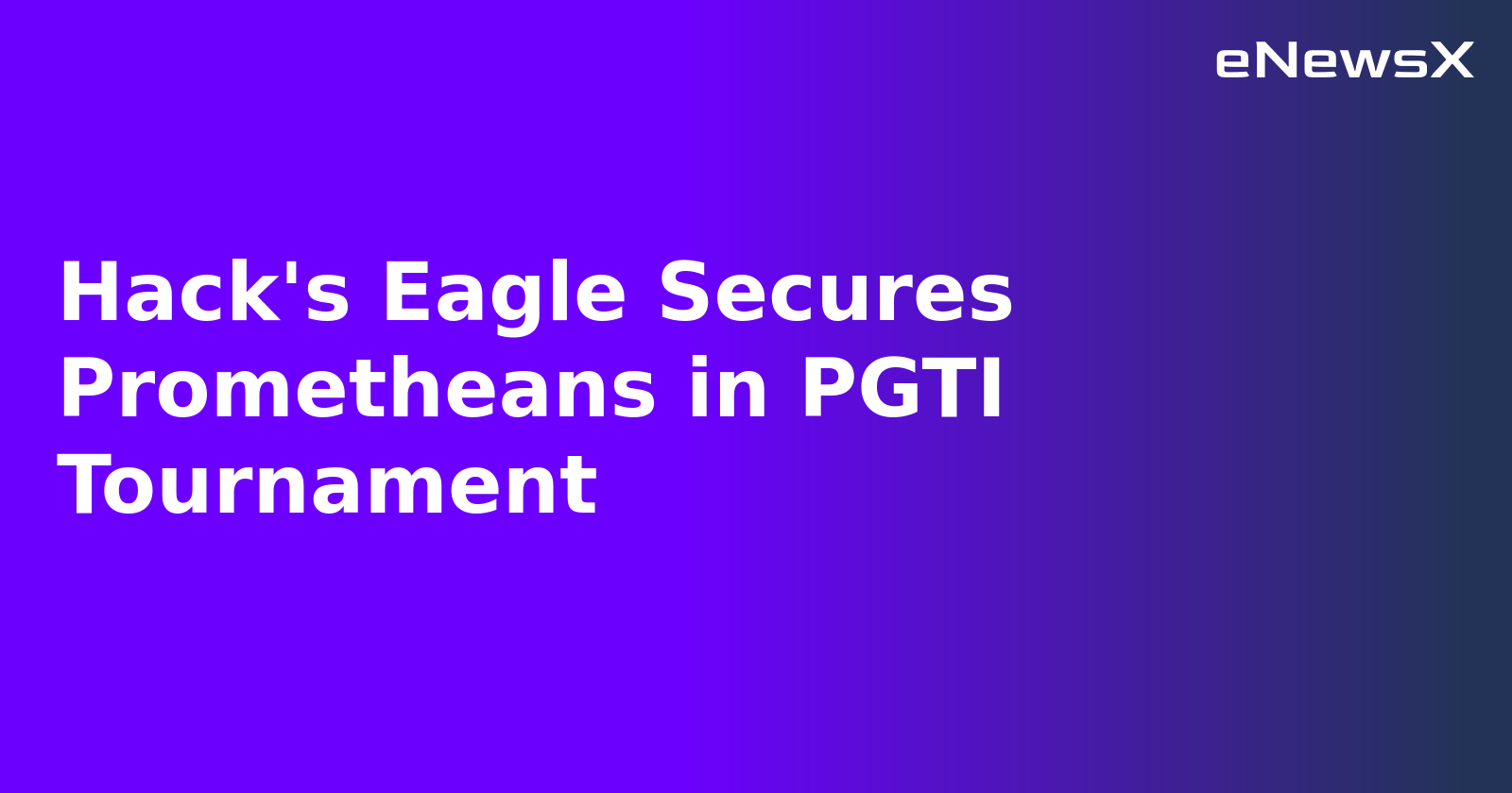 Hack's Eagle Secures Prometheans in PGTI Tournament.webp Hack's Eagle Secures Prometheans in PGTI Tournament.webp