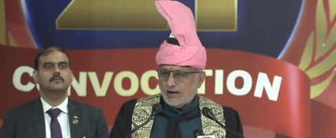 Kashmir University Convocation: VP Highlights University's Achievements & Future.webp