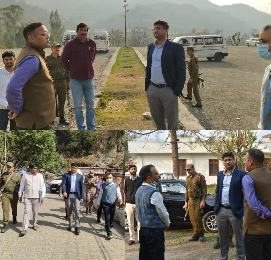 Reasi Officials Inspect Shrine Facilities, Prioritize Pilgrim Services.webp
