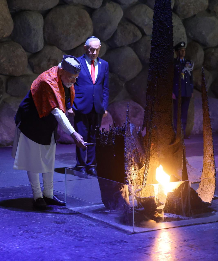 Second Visit to Yad Vashem: Modi Commemorates Remembrance