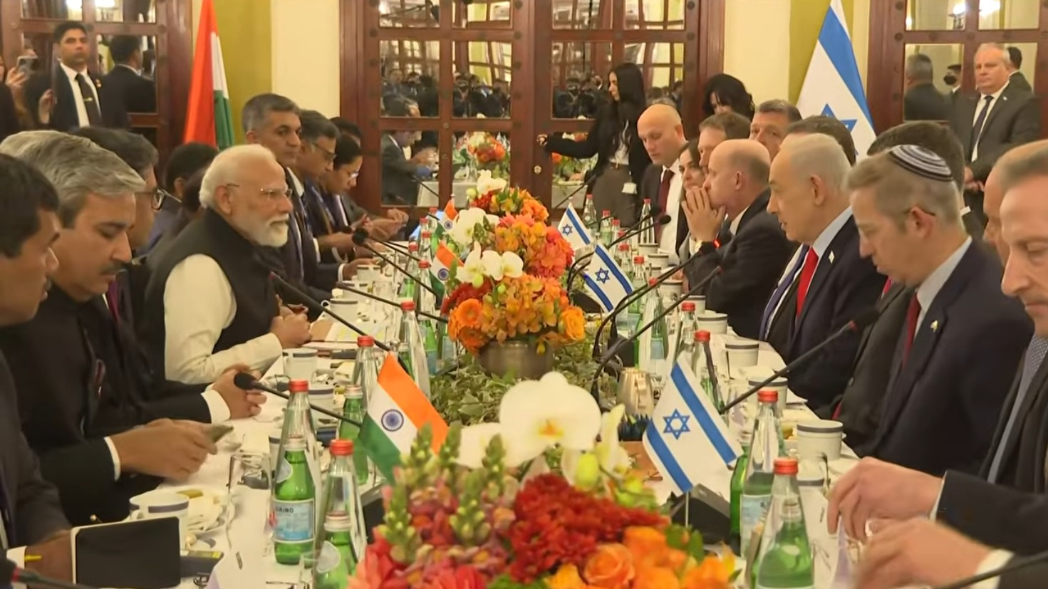 India-Israel Cooperation: Modi Visits Israel, Strengthens Ties.webp