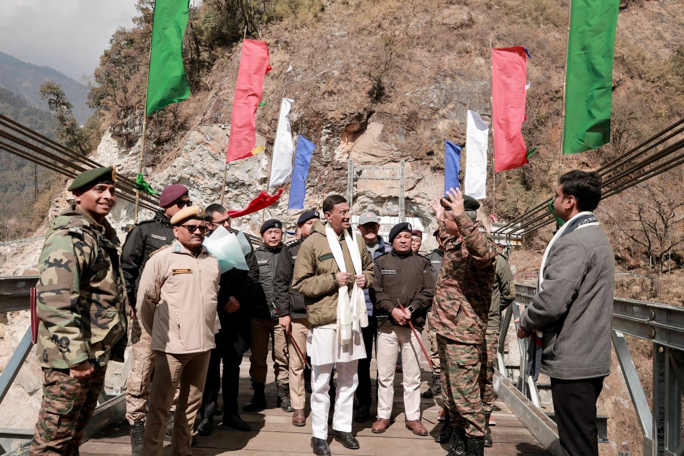 Infrastructure Boost: Defence MoS Inaugurates Sikkim Road and Bridge.webp Infrastructure Boost: Defence MoS Inaugurates Sikkim Road and Bridge.webp