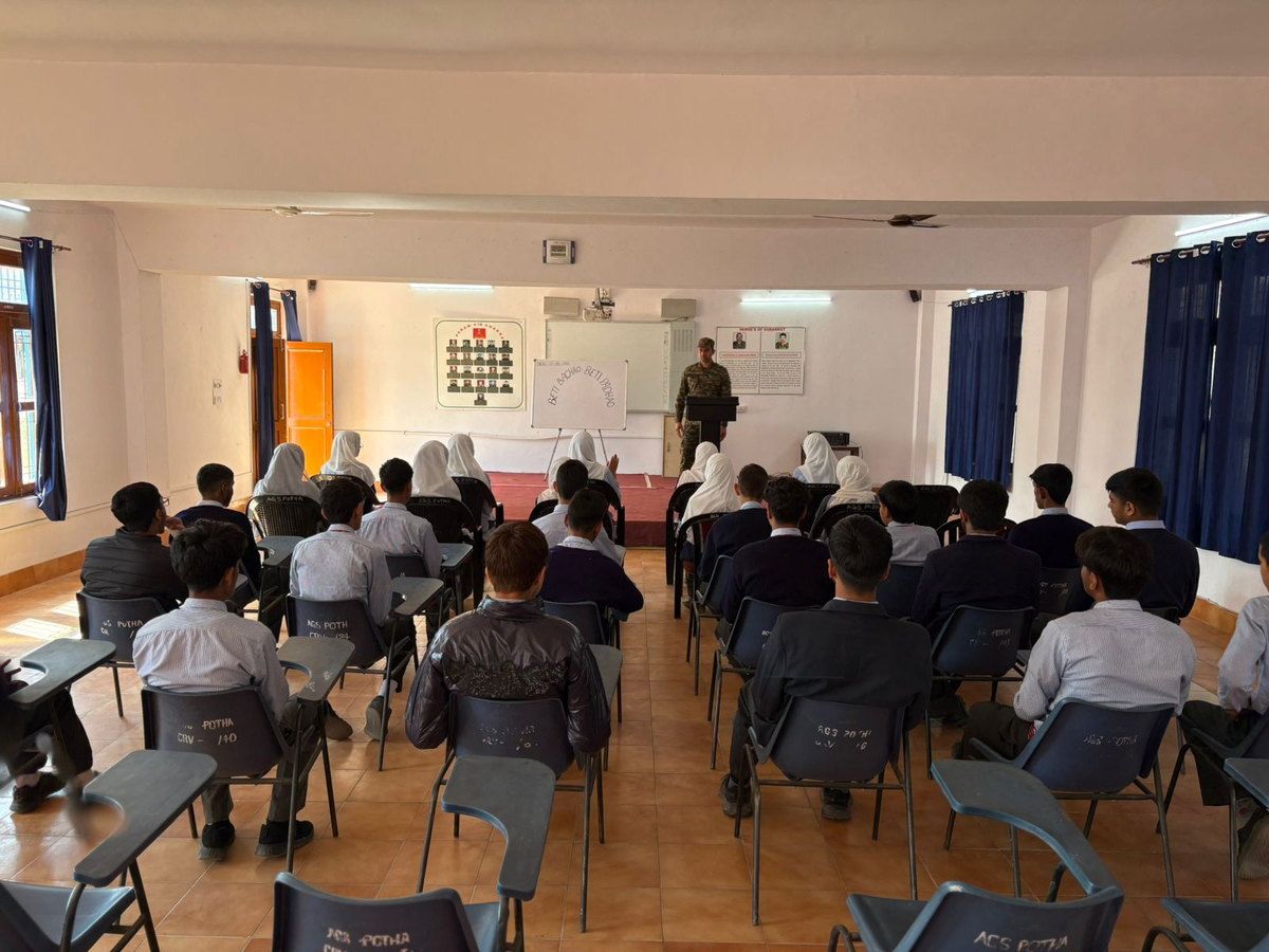 Pootha: Army Supports ‘Beti Bachao, Beti Padhao’ Initiative.webp