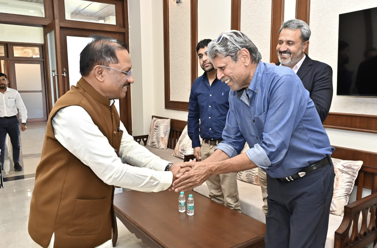 Kapil Dev, CM Sai Discuss Golf Infrastructure Plan for Chhattisgarh.webp