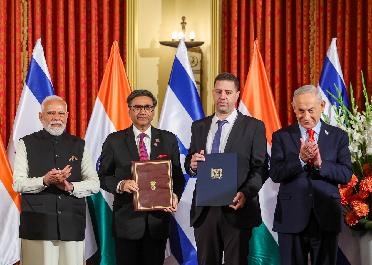 Strategic Alliance: India and Israel Elevate Relationship, Focus on Innovation & Security.webp
