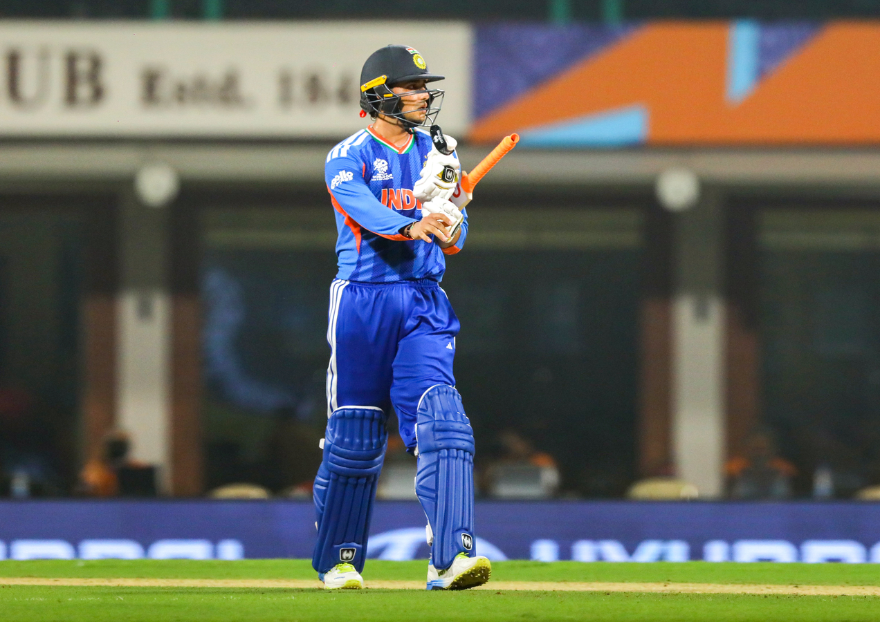 Sharma Scores Half-Century, Boosts India's World Cup Hopes.webp