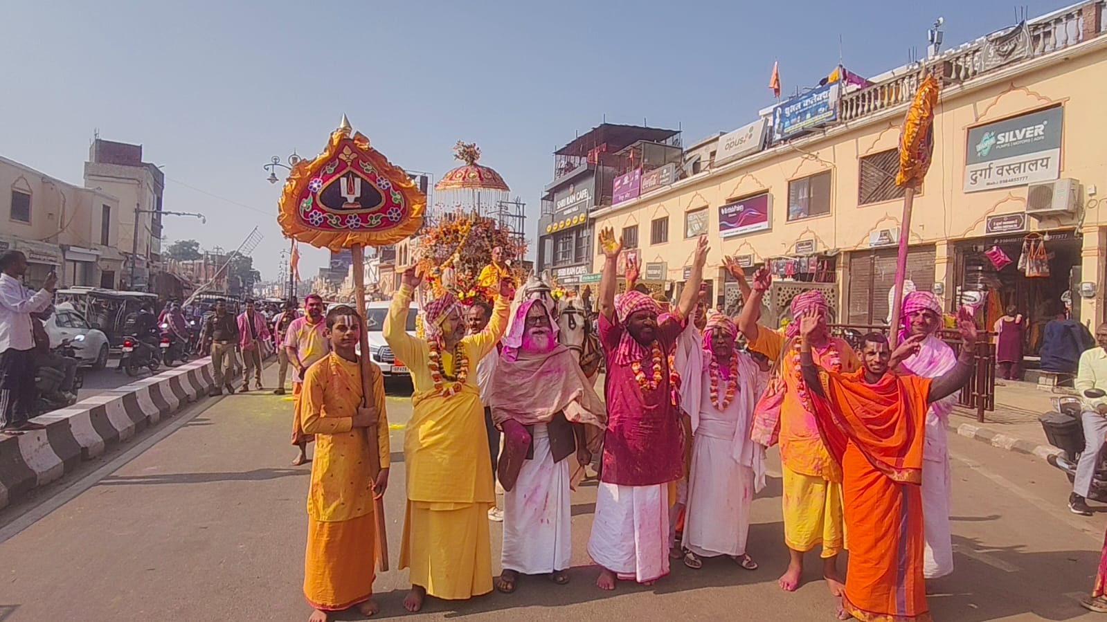 Spiritual Holi: Rangbhari Ekadashi Celebrations and Festival Preparations in Ayodhya, Vrindav...webp