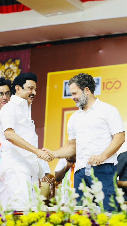 Political Dynamics as DMK and Congress Discuss Election Strategy