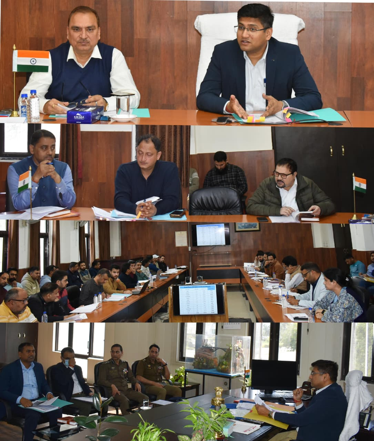 DC Kumar Abhishek Oversees Reasi Development Initiatives