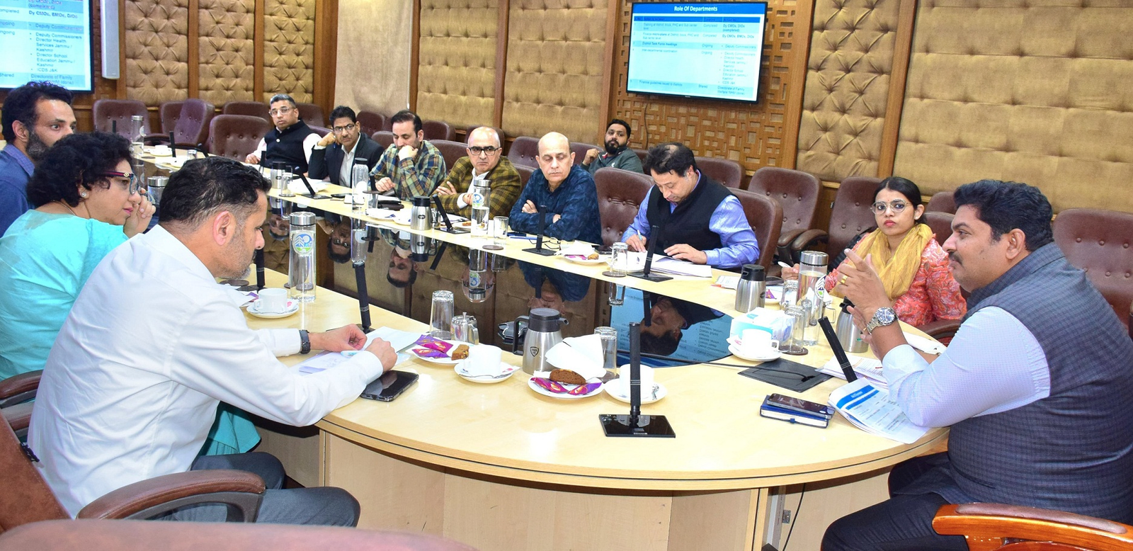 State Task Force Reviews J&K's Readiness for HPV Campaign