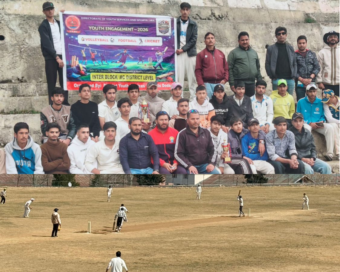 Cricket Success: MC Bhaderwah and Block Changa Win District Titles