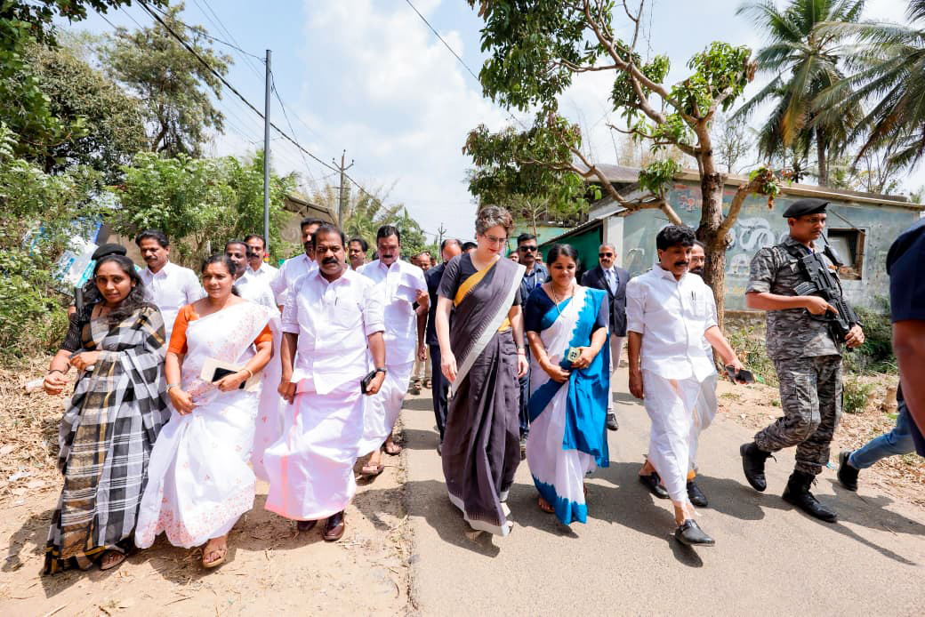 Priyanka Gandhi Praises Wayanad Rehabilitation, Criticizes Centre's Response.webp Priyanka Gandhi Praises Wayanad Rehabilitation, Criticizes Centre's Response.webp