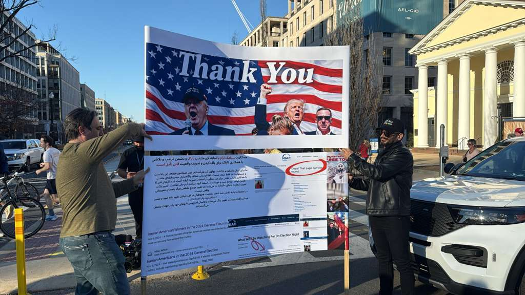 White House Protests: Iranian Diaspora Celebrates, Critics Warn.webp
